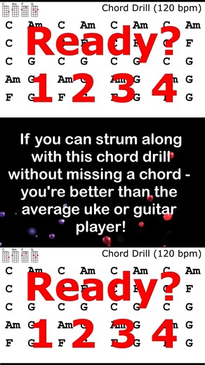 How to change chords faster? Try this chord drill! tempo 120 bpm #ukulele | Melbourne Ukulele Community