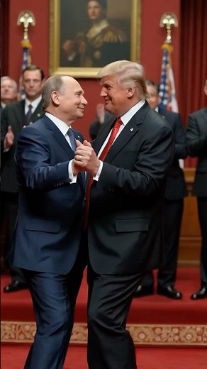 Donald Trump and Vladimir Putin Dancing AI Video #ai #artificialintelligence #trump #putin #funny