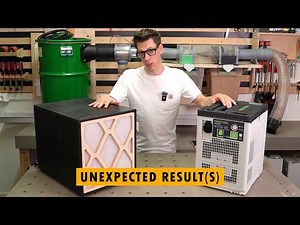 DIY HEPA air Filter VS Festool SYS-AIR M Mobile Air Purifier | Can I Beat Them?