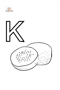 Portuguese Letter K coloring pages ♥ Print and Online Free!