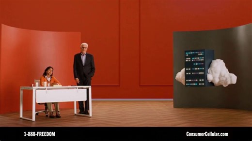 Consumer Cellular TV Spot, 'Beep Boop Bop' Featuring Ted Danson