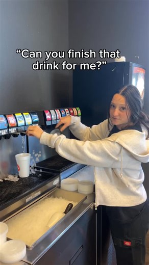 The instructions were unclear… can you blame her? 🫠🤷‍♀️🥤 | Pick Me Up