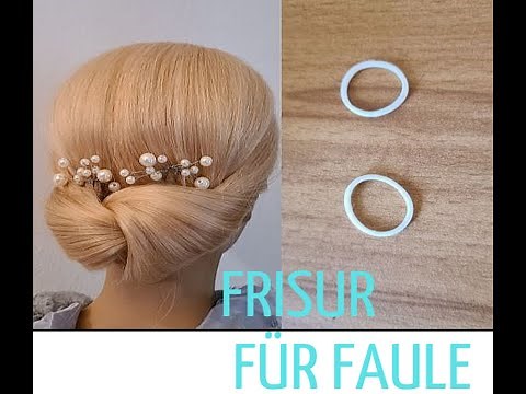 SCHNELLE und EINFACHE FRISUR zum selber machen in 5 MINUTEN. EASY UPDO HAIRSTYLE. PEINADOS
