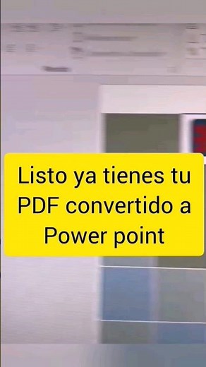 convertir pdf a PowerPoint rapido y gratis