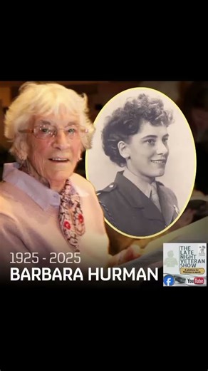 Remembering our fallen ❤️veteran Barbara Mary Hurman.