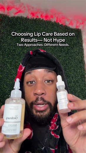 I’ve learned that lip care works best when you stop chasing hype and start paying attention to results. Some lips respond better to targeted treatment. Others need gentle exfoliation to reset texture and tone. I choose one over the other depending on what my lips need at the time. There’s no one right answer — just the approach that makes sense for your lips and your routine. I always want to give my people options so you can choose what actually works for you. 👇🏽 Both are linked on TikTok Sho