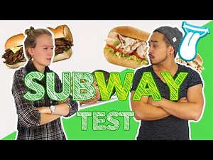 Subway TEST deutsch | Yoshi & Kathi probieren Pulled Pork Sandwich, Subway cookies uvm