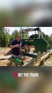 HM126 Sawmill Track Build: Fast Delivery, 26 Feet