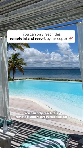1.1K views | This remote Madagascar island resort has just 13 villas, each boasting a private pool, beach access, and a personal butler. Would you check in?  : Miavana : Chris Schalkx – #madagascar #africa #africatravel #island #vacation #travel | AFAR | Facebook