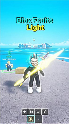 Blox Fruits LIGHT vs. REAL LIFE #roblox #bloxfruits