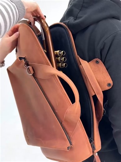 Premium Flugelhorn Gig Bag by MG Leather Work