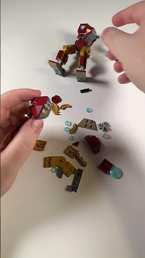 Iron Man Mech vs Ultron (Set 76307) - Speed Lego Build