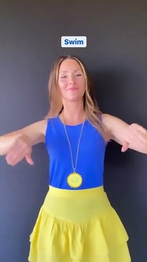 ASL Summer Signs- Swim, Goggles, and Pool