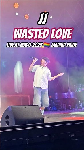 JJ - Wasted Love LIVE @ Madrid Pride 2025 🏳️‍🌈 | Eurovision 2025 Winner