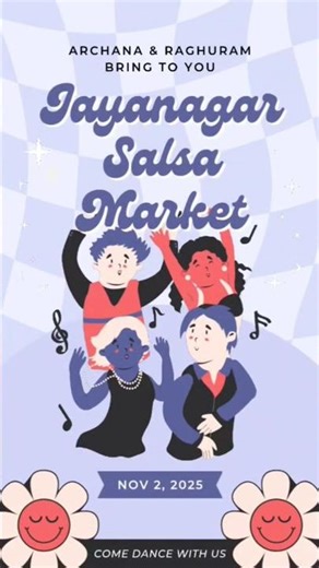 The Jayanagar Salsa Market. Details in description.