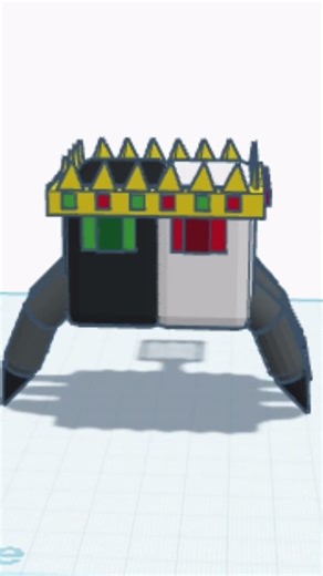 Making Ranboo as a spider in Tinkercad #minecraft #tinkercad #spider #ranboo #3dmodel