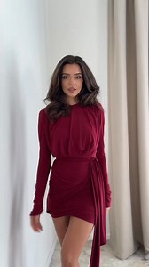 Noelle w kolorze wine red 💋 Która z Was się skusi? | MODLISHKA