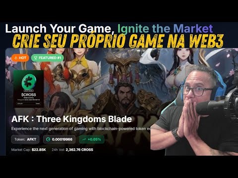 LEARN NOW HOW TO CREATE YOUR GAME AND TOKEN ON WEB3 WITH CROSS FORGE "PART 1"