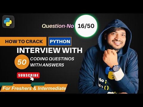 Question 16 | Calculate Power Without Using ** Operator | Python Interview Question | By Rohit Tyagi