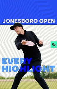 1M views · 2.9K reactions | We were supposed to return to the Jonesboro Open this past weekend but instead we can look back at all the amazing ace runs and long putts Disc Side of Heaven has provided us in previous years' coverage! Which shot was your favorite? | JomezPro | Facebook