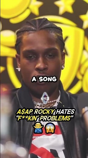 A$AP Rocky HATES "F**kin' Problems" 🙅‍♂️