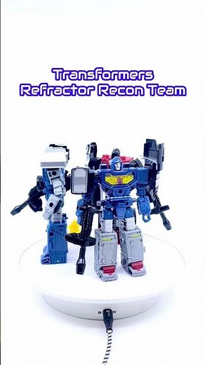 Transformers War For Cybertron Refractor Recon pack #hasbro #transformers #actionfigures #decepticon