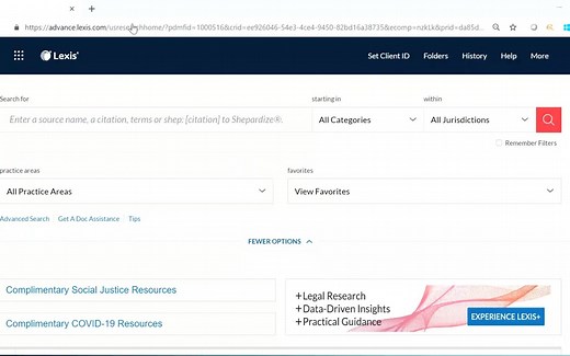 Lexis Advance法律数据库培训课件