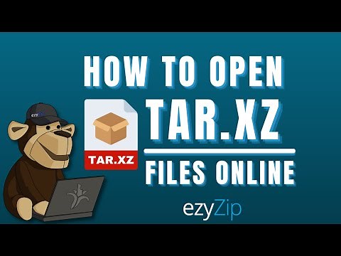 📂 How to Open TAR.XZ Files Online Free | No Software Installation Needed