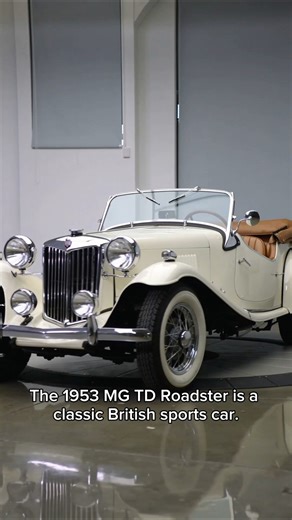 1953 MG TD Roadster #automobile #shorts #ai