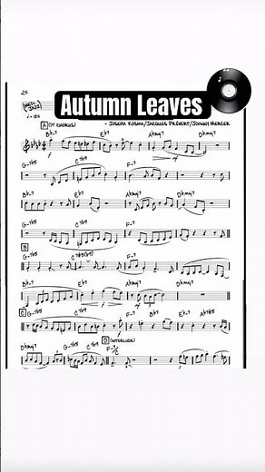 Autumn Leaves (Jazz Standard)