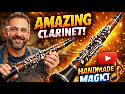 Handmade Clarinet That Sounds Incredible #clarinet #youtubevideos 