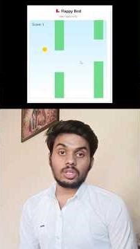 Flappy Bird Game in JavaScript | Beginner HTML CSS JS Project #shorts #coding #javascript