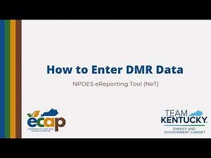 How to Enter DMR Data