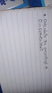 Calculate the percentage of oxygen in C2​H4​O2​⋅2H2​O (hydrated... | Filo