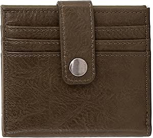 Wrangler Small Wallets for Women Leather Slim Bifold Ladies Mini Purse Credit Card Holder,B2B-WG120-W004GN