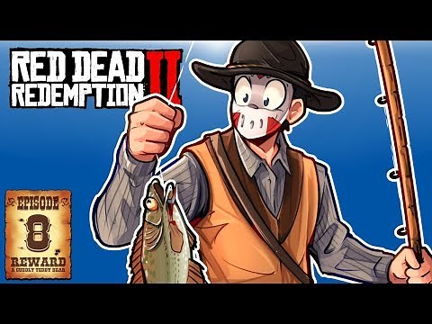 CATCHING FISH & ROBBING TRAINS! - RED DEAD REDEMPTION 2 - Ep. 8!