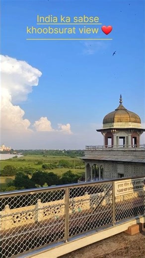 Agra Fort se Taj Mahal ka nazara 😍🇮🇳 #shorts#shortsyoutube#bts#shorts#prashulovers #prasvcreation🇮🇳