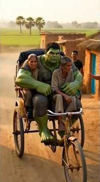 Mama ne Hulk ko insult kiya… phir Hulk ne Lamborghini le aaya 😳🔥#banaraslitfest