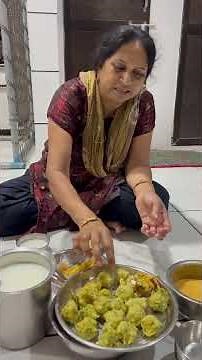 આજ દાદા ને ભાવતું ભોજન બનાવ્યું ❣️