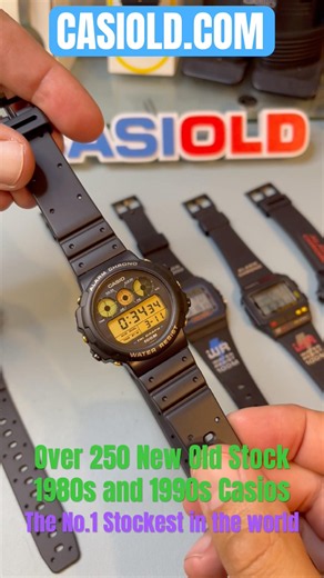 Casio watches from 30 years ago