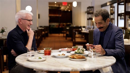 Anderson Cooper’s bread confession leaves Tony Shalhoub speechless