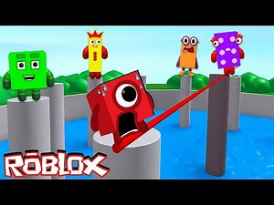 Numberblocks Play Epic Minigames in Roblox