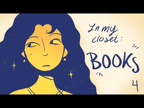 in my closet: books
