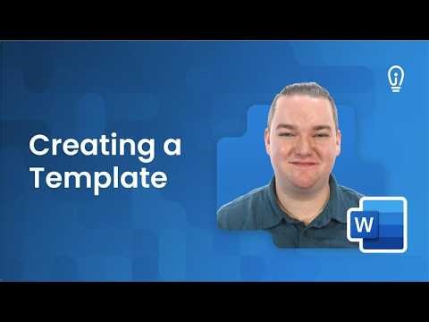 How to Create a Template in Word (2026)