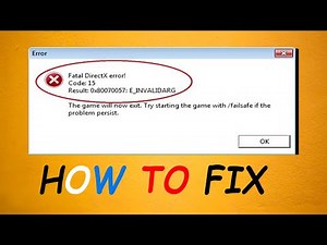 How to fix JUST CAUSE 2 Direct X code 15 fatal error 100%working Easy | 2019 | GleefulTv