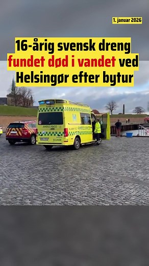 Svensk dreng fundet død i Helsingør nytårsdag