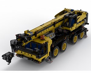 LEGO MOC-59892 42108 playable MOD (Technic 2020)