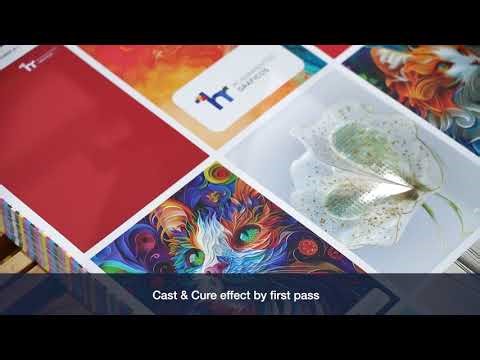 Screen printing machine with Cold foil unit EL 106ACS