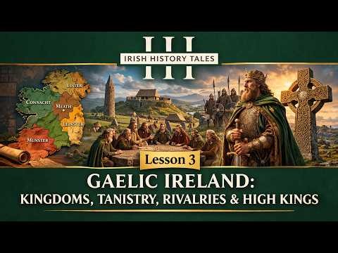 3. Gaelic Ireland: Kingdoms, Tanistry, Rivalries & High Kings