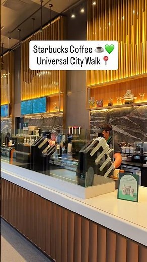 The REAL way to start a busy day at Universal Studios Hollywood ☕️🎢 #starbucks